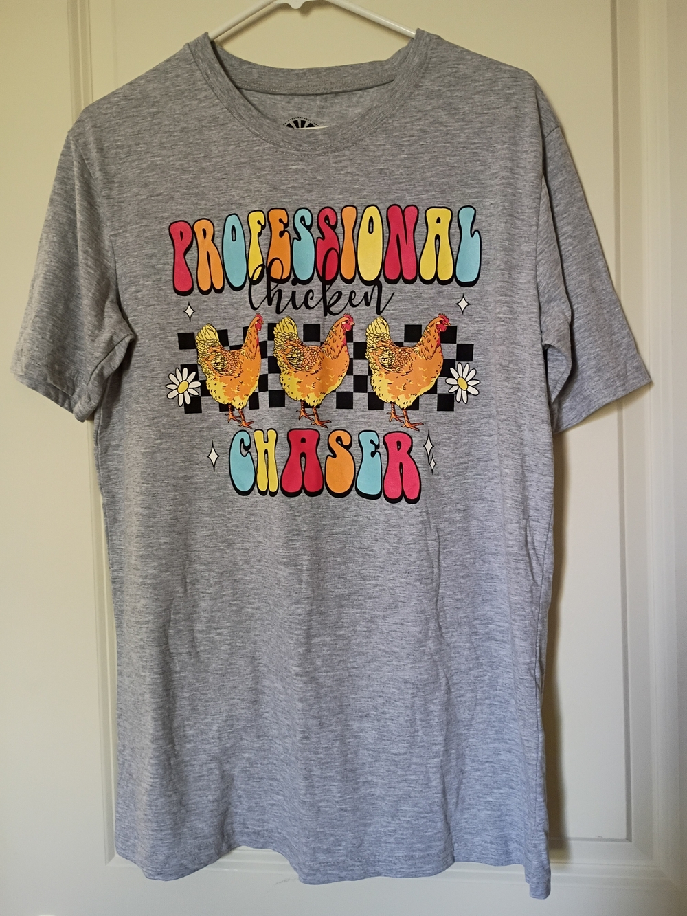 Professional Chicken Chaser Women's Tee - Gray